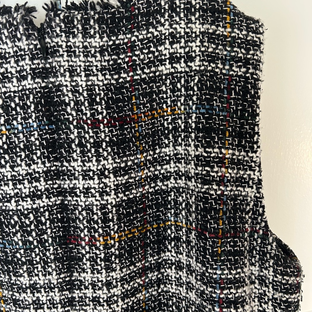 Karl Lagerfeld Black and White Tweed dress - Picture 6 of 8